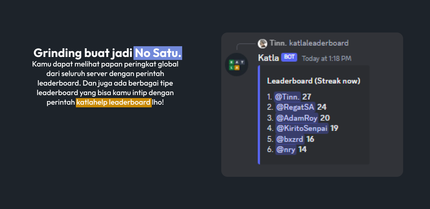 preview leaderboard Katla