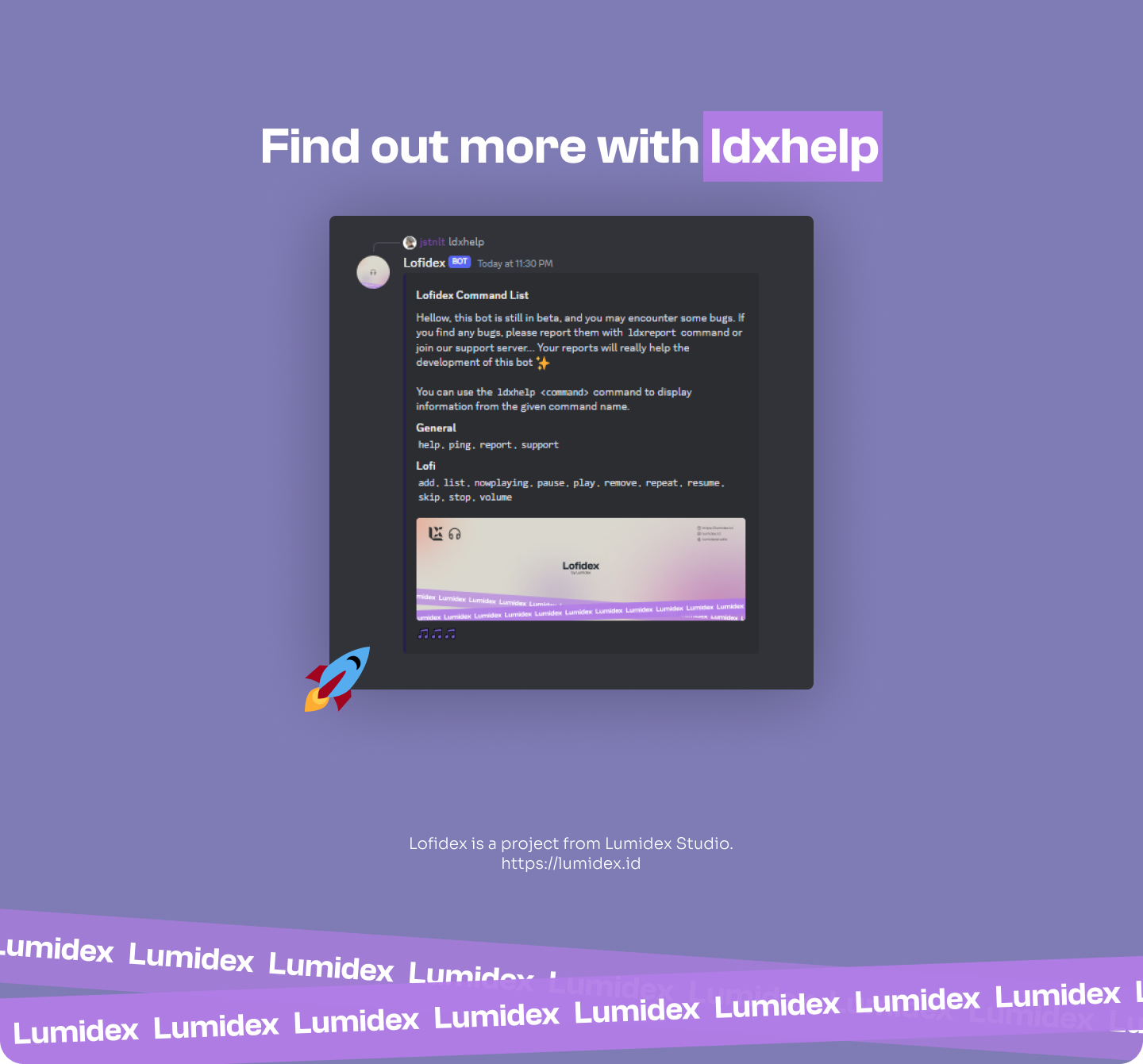 Add Lofidex Discord Bot Discord Bot List Add Lofidex Discord Bot Discord Bot List